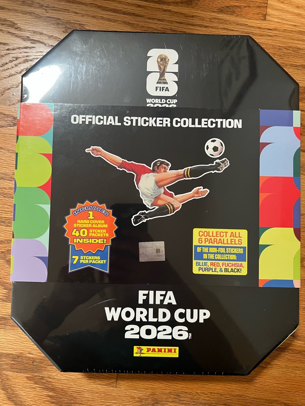 Panini World Cup 2026 Sticker Collection - hard cover album + 40 sticker packs